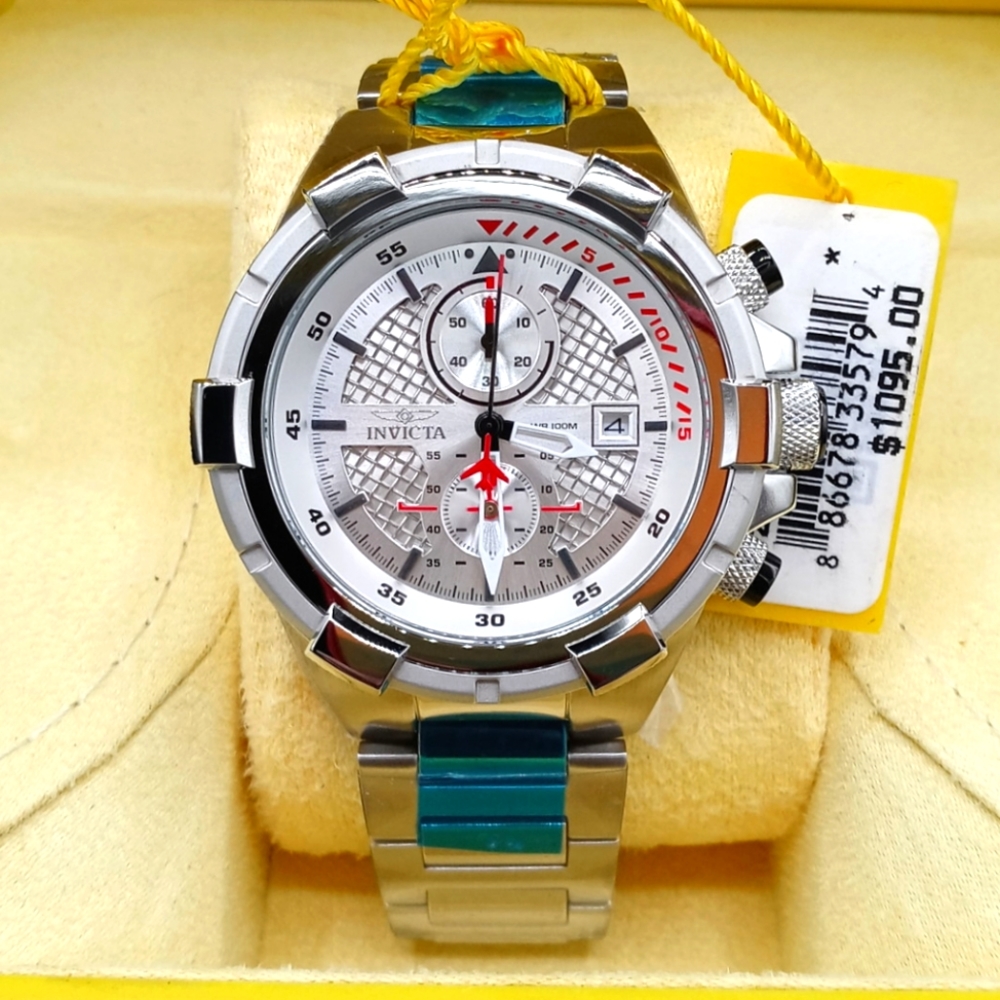 FIRM PRICE-Invicta Aviator Chronograph Men's Watch.
